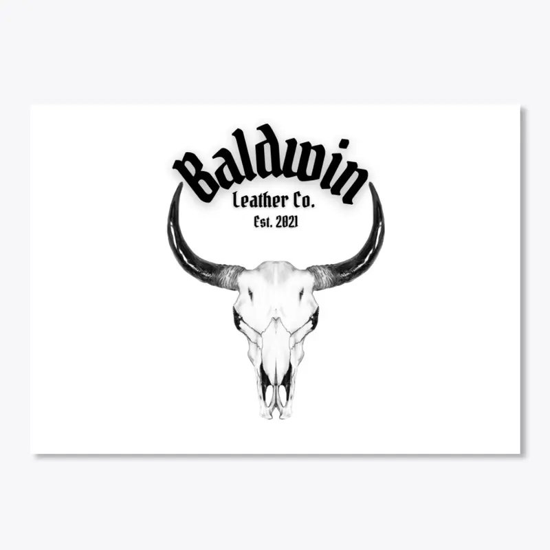 Baldwin Leather Co. Stickers 